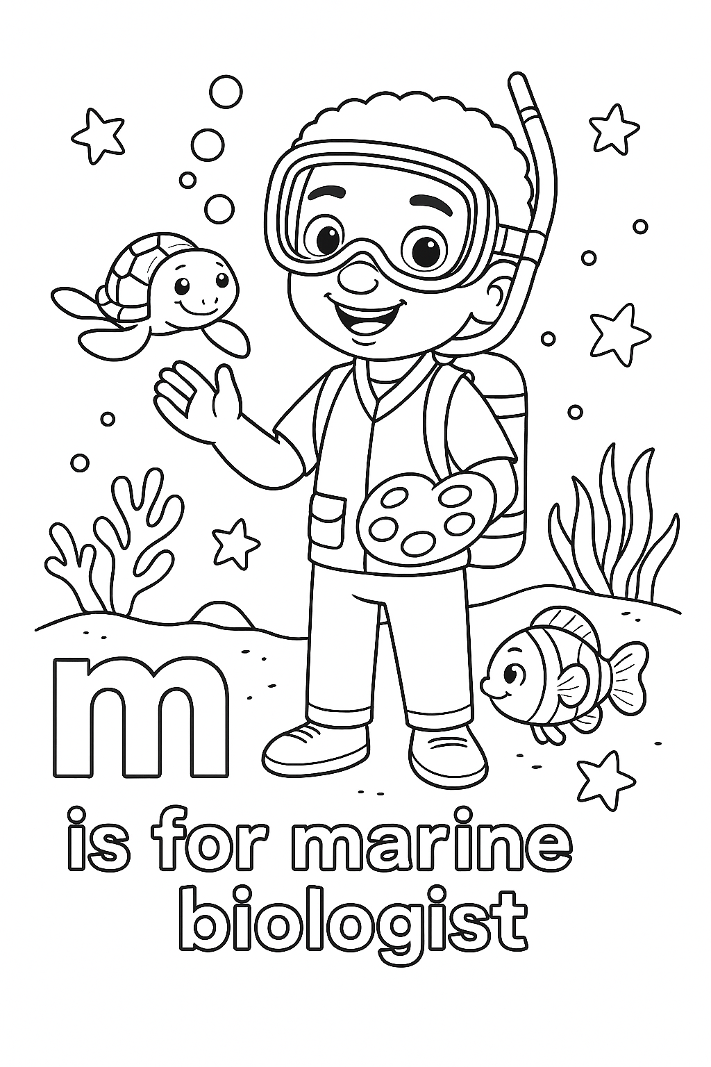 I’m Going Places: Alphabet of Careers A–Z Coloring Book
