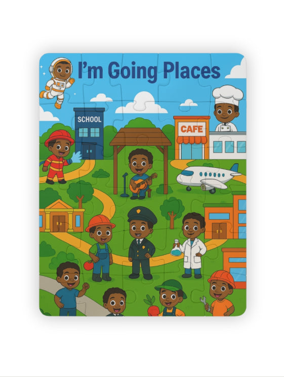 I’m Going Places: Career Adventure Puzzles for Kids